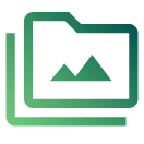 Land media icon